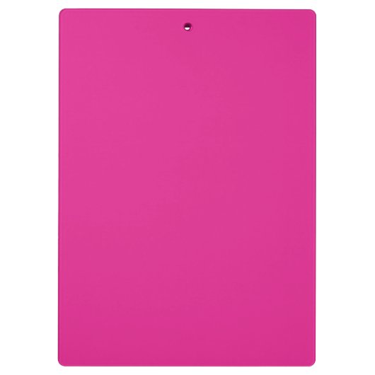 Lebhaftes Hot Pink | Ombre Stripes with Script Klemmbrett (Rückseite)