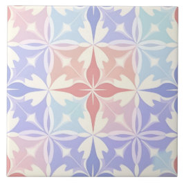 Lebhaftes indisches Art Geometric Muster Fliese