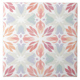 Lebhaftes indisches Art Geometric Muster Fliese