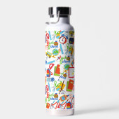 Lebhaftes, individualisierbares Zurück zu Schulfor Trinkflasche (Rechts)