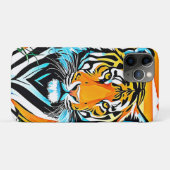 Lebhaftes Jungle Tiger Art Design Case-Mate iPhone Hülle (Rückseite (Horizontal))