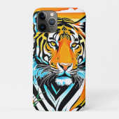 Lebhaftes Jungle Tiger Art Design Case-Mate iPhone Hülle (Rückseite)
