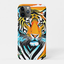 Lebhaftes Jungle Tiger Art Design Case-Mate iPhone Hülle