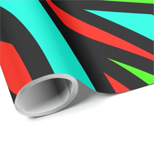 Lebhaftes Kabel Geschenkpapier (Rolleneckpunkt)