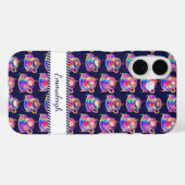 Lebhaftes Kaffeelett Case-Mate iPhone Hülle (Rückseite (Horizontal))