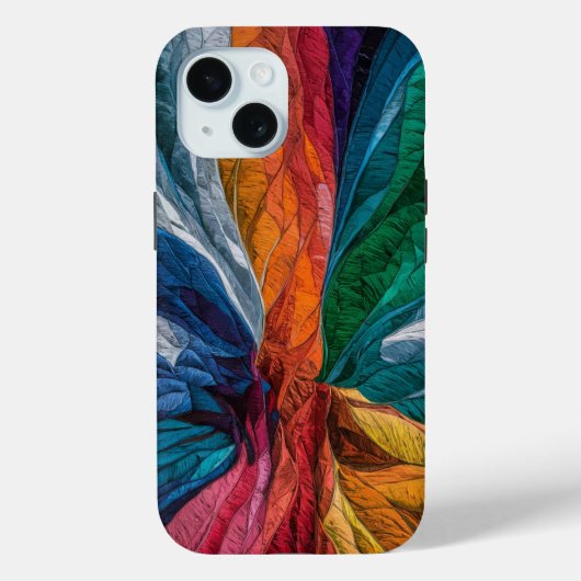 Lebhaftes Kobra-Style Art Phone Case - Hochwertige (Rückseite)