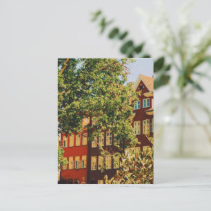 Lebhaftes Kopenhagen Feiertagspostkarte