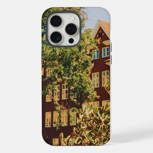 Lebhaftes Kopenhagen iPhone Hülle (Rückseite)