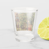 Lebhaftes Kopenhagen Schnapsglas (Rückseite)