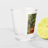 Lebhaftes Kopenhagen Schnapsglas (Links)
