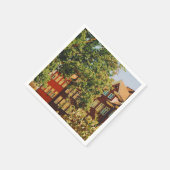 Lebhaftes Kopenhagen Serviette (Ecke)