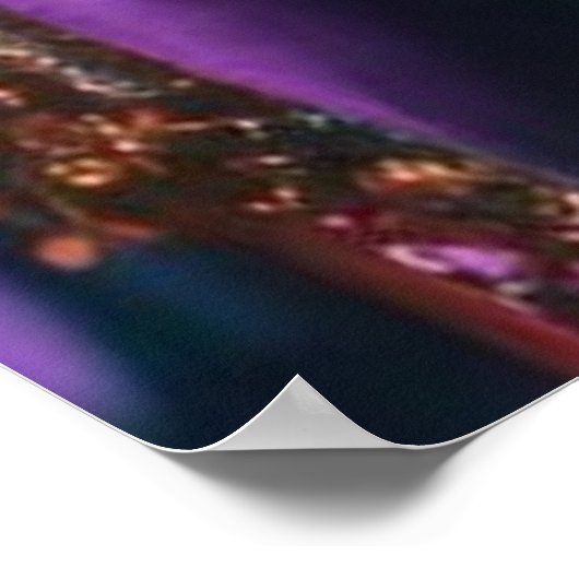 Lebhaftes Kostüm Poster (Ecke)