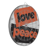 Lebhaftes, kühnes, einfaches urbanes Design der Li Dartscheibe (Vorderseite Links)