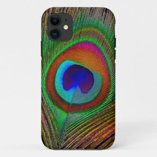 Lebhaftes Kupfer Peacock Feather Case-Mate iPhone Hülle