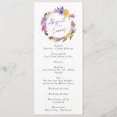 Lebhaftes Lässiges Magenta Violet Gelb Programm (Vorderseite)