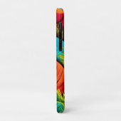 Lebhaftes Leafscape Case-Mate iPhone Hülle (Hinten/Links)