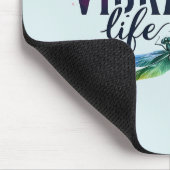 Lebhaftes Leben - Künstlerische Libelle Mousepad (Ecke)