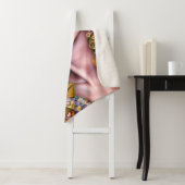 Lebhaftes LGBTQ-Portrait Drag Queen Artwork Sherpadecke (Beispiel)