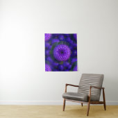 Lebhaftes, Lila Muster Wandteppich (Beispiel)