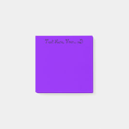 Lebhaftes Lila Post-it Klebezettel