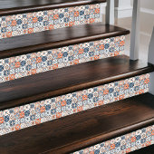 Lebhaftes marokkanisches Patchwork - Boho Blue, Re Fliese