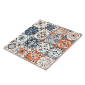 Lebhaftes marokkanisches Patchwork - Boho Blue, Re Fliese (Seite)