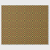 Lebhaftes Matte Wrapping Paper - Einzigartiges kün Geschenkpapier (Flach)