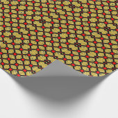 Lebhaftes Matte Wrapping Paper - Einzigartiges kün Geschenkpapier (Ecke)