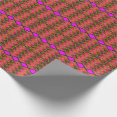 Lebhaftes Matte Wrapping Paper - farbenfrohe digit Geschenkpapier (Ecke)