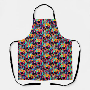 Lebhaftes Melting Skull Schürze