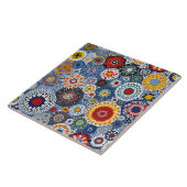 Lebhaftes Millefiori elegantes Muster Fliese (Seite)