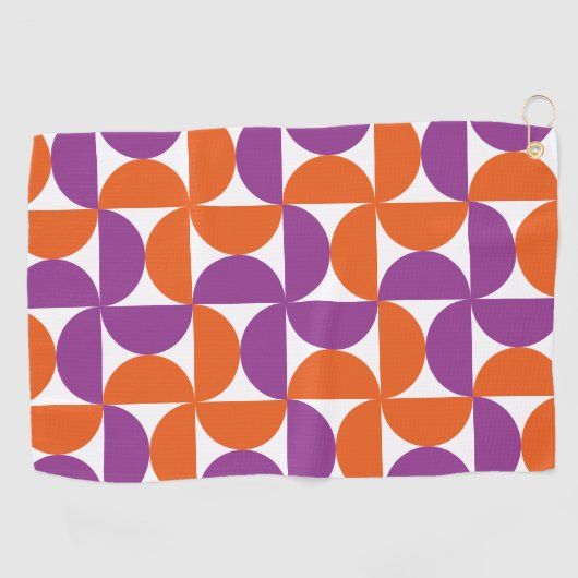 Lebhaftes Mittelalter Moderne Golfhandtuch (Horizontal)