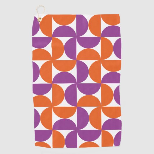 Lebhaftes Mittelalter Moderne Golfhandtuch (Vorderseite)