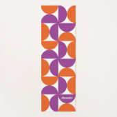 Lebhaftes Mittelalter Moderne Yogamatte (Vorderseite)