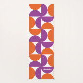 Lebhaftes Mittelalter Moderne Yogamatte (Rückseite)