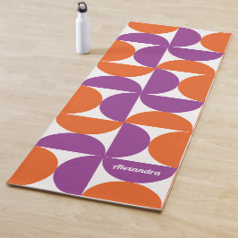 Lebhaftes Mittelalter Moderne Yogamatte