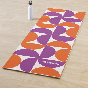 Lebhaftes Mittelalter Moderne Yogamatte