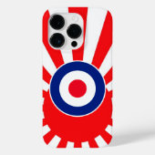 Lebhaftes MOD-Target für Burst Japan Case-Mate iPhone Hülle (Rückseite)