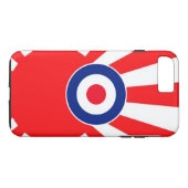 Lebhaftes MOD-Target für Burst Japan Case-Mate iPhone Hülle (Rückseite (Horizontal))
