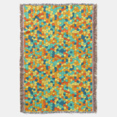 Lebhaftes Mosaikmuster Decke (Vorderseite Vertikal)