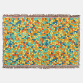 Lebhaftes Mosaikmuster Decke (Vorderseite)