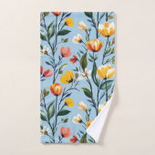 Lebhaftes Muster Badhandtuch Set (Handtuch)