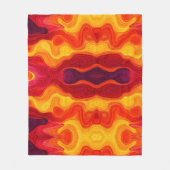 Lebhaftes Muster Fleecedecke (Vorderseite)