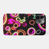 Lebhaftes Neon Glow Muster Case-Mate iPhone Hülle (Rückseite (Horizontal))