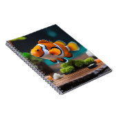 Lebhaftes Ocellaris Clownfish-Notebook Notizblock (Rechte Seite)