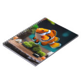 Lebhaftes Ocellaris Clownfish-Notebook Notizblock (Linke Seite)