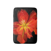 Lebhaftes Orange Begonia Macro Badematte (Vorderseite Vertikal)