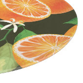 Lebhaftes Orange-Muster ohne Naht Schneidebrett (Ecke)