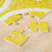 Lebhaftes Orangefarbenes Hintergrundmuster Puzzle (Seite)