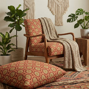 Lebhaftes orientalisches Mosaikmuster Stoff